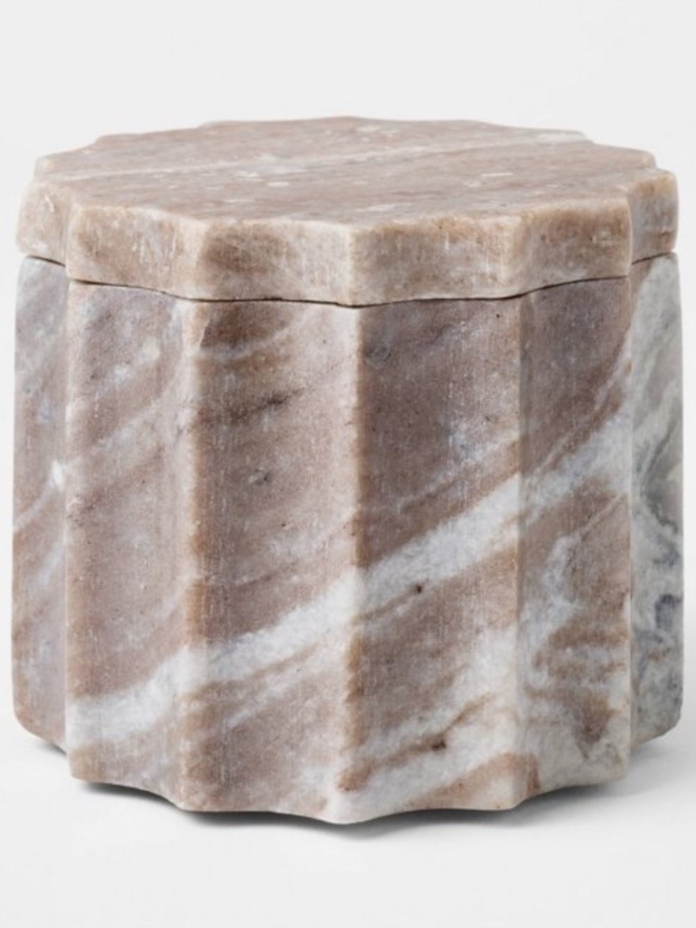 STUDIO MCGEE NWT Marble Lidded Container